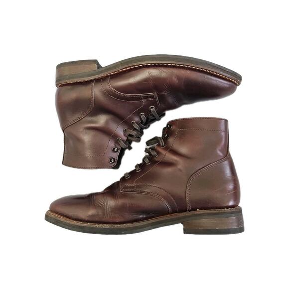 Thursday Everyday Mens Burgundy Sz 11 Chukka Boots Ankle Height Handmade Limited main image 12